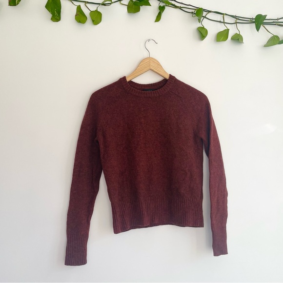 J. Crew Sweaters - JCrew Rust Wool Sweater